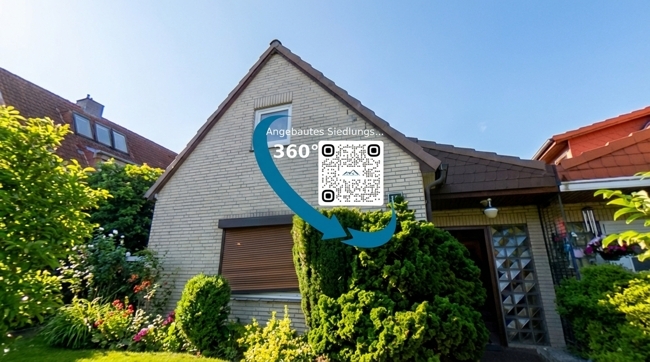 Siedlungshaus mit Dachterrasse, Garage & Potenzial