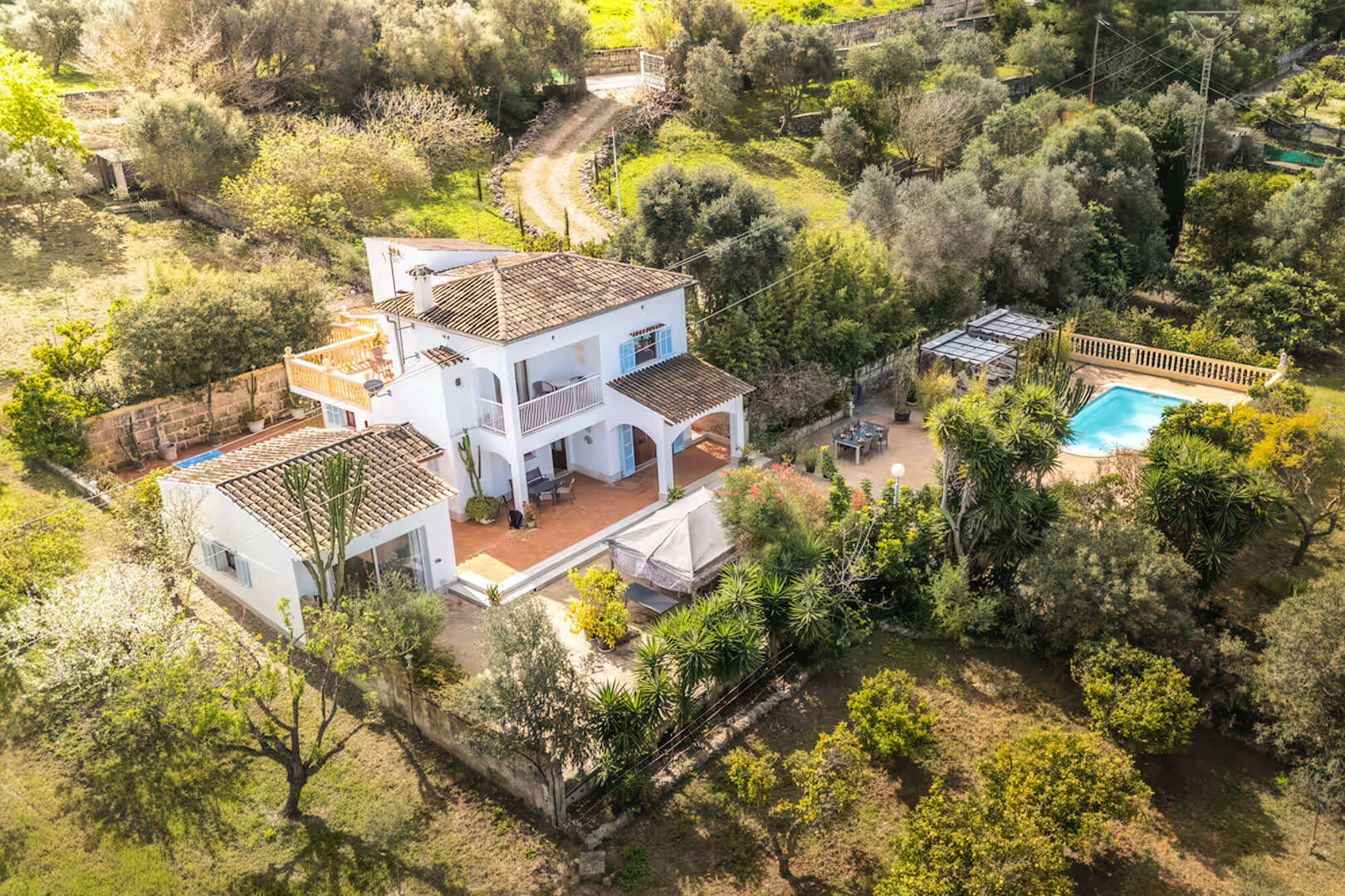 Winterzauber auf Mallorca – Ihre Finca in Santa Margalida von November bis März / Obj. 9079