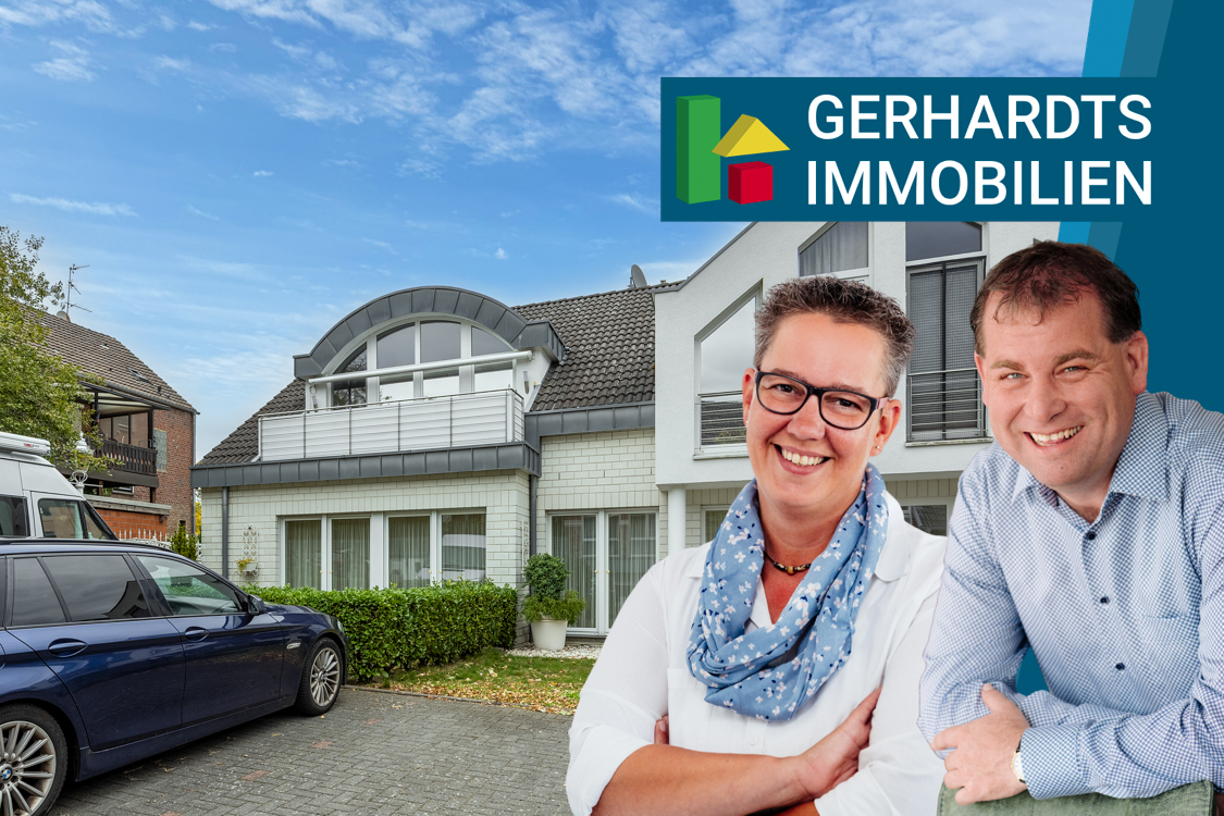 Wohnen auf einer Ebene – helle Erdgeschosswohnung mit Terrasse in TOP Lage von Brüggen. Ansehen!