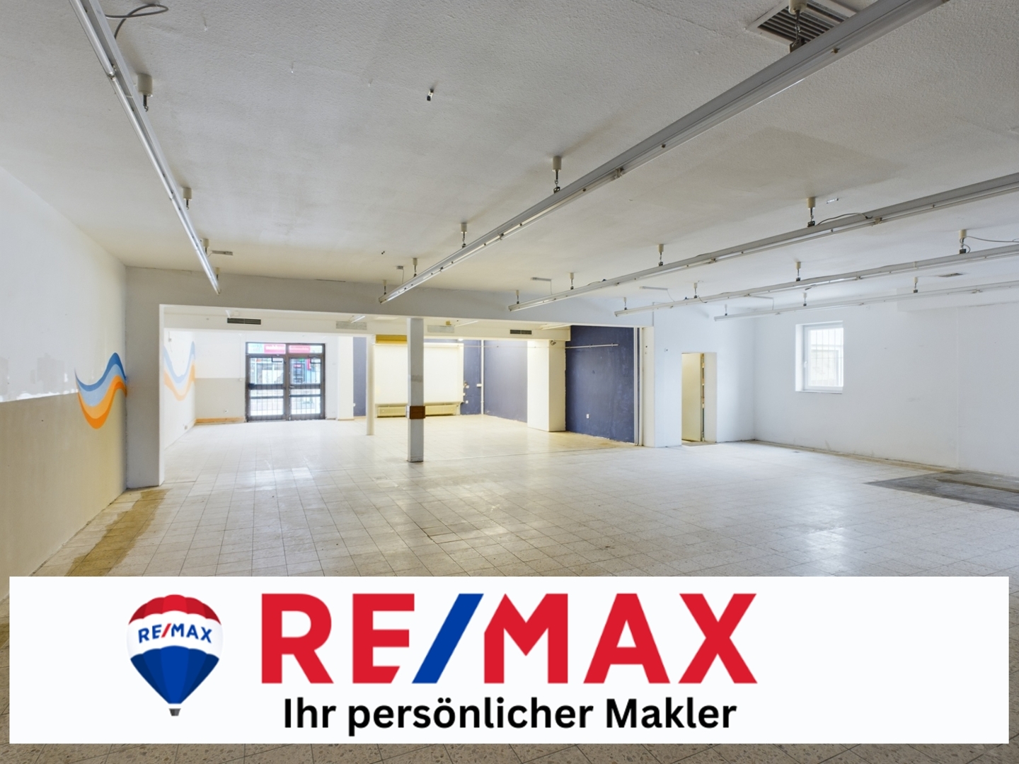 214 m² große Gewerbefläche/Laden zu vermieten!