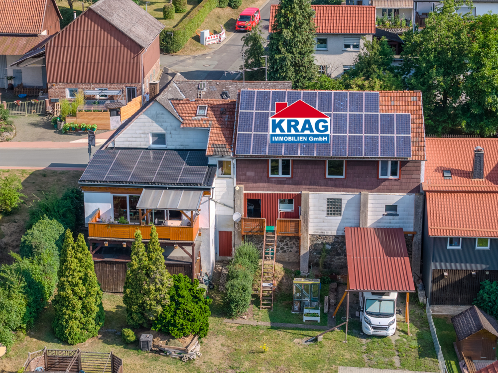 ++ KRAG Immobilien ++ Viel Platz für Wohnen & Beruf: Saal, Werkstatt, Keller, Garten, Balkon, provisionsfrei