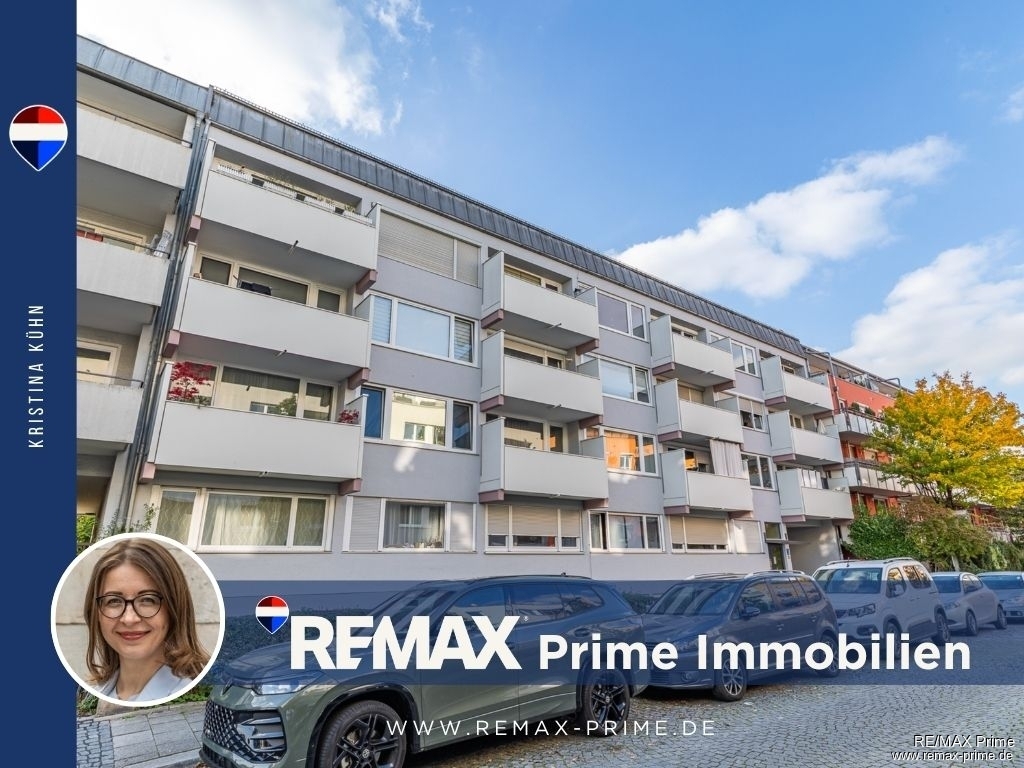 Stilvoll investieren mit fast 5% Rendite– vermietetes Apartment mit Westbalkon in Untersendling