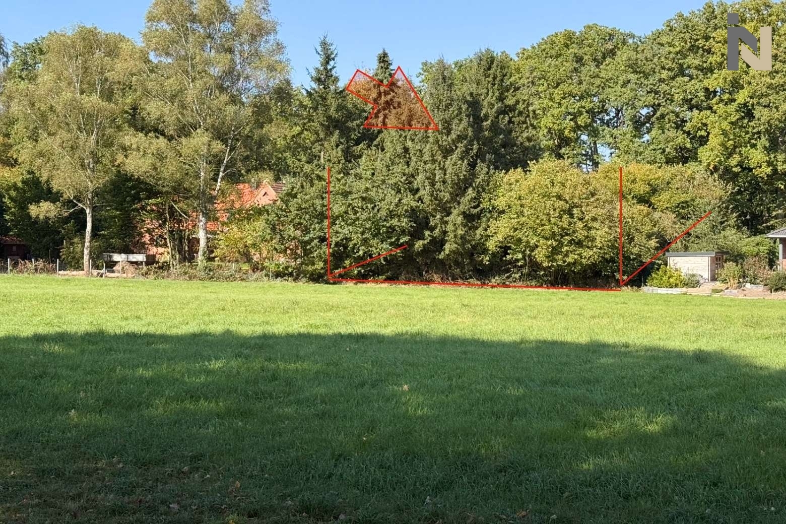 Grundstück im Bestand