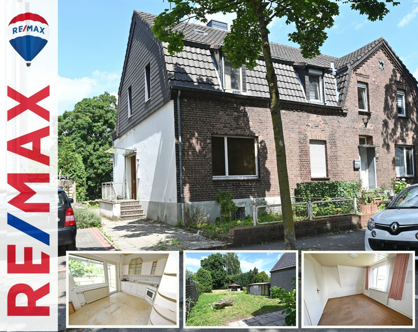 Doppelhaushälfte mit vielseitigen Nutzungsmöglichkeiten auf großem Grund!