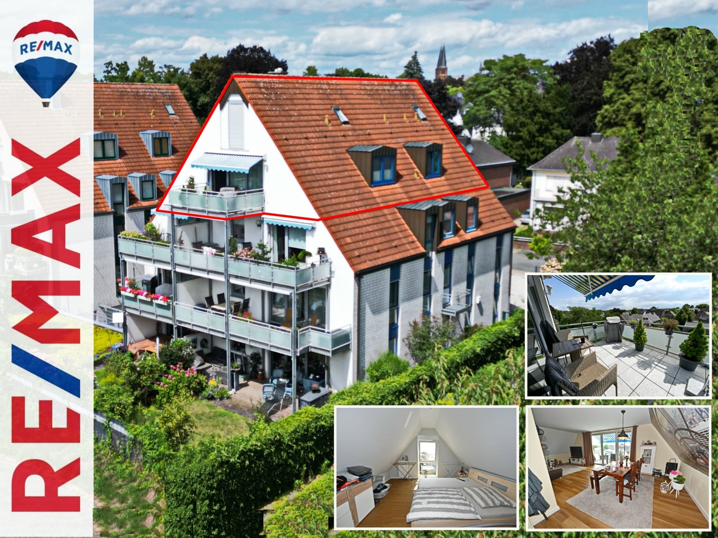 Charmante 3-Zimmer-Eigentumswohnung mit Balkon in Kleve