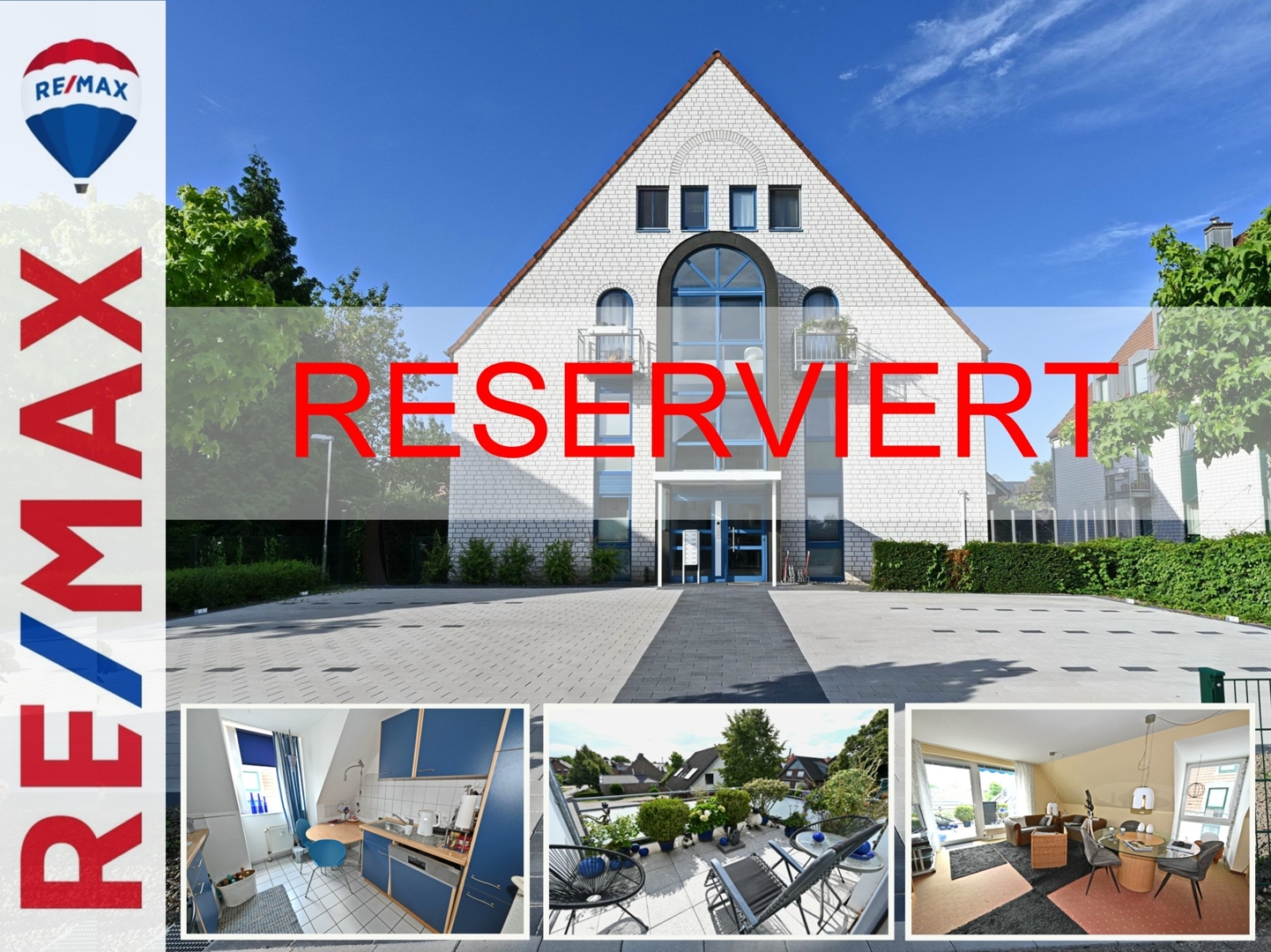 Zentrale Lage von Kleve: Moderne Etagenwohnung mit Balkon