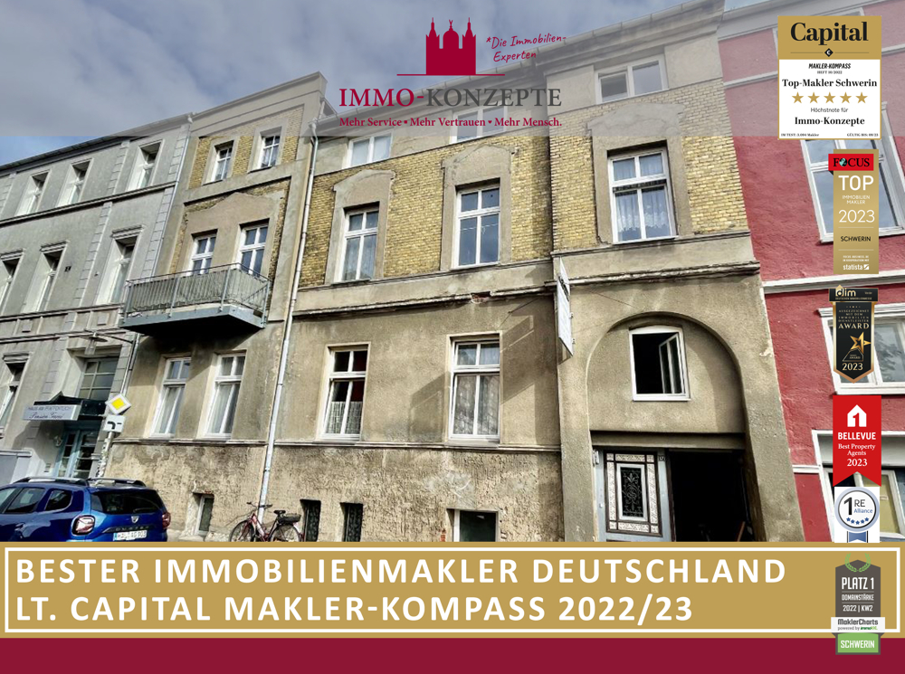 9% Rendite - Sanierungsbed. MFH in 1A-Lage mit 15x Studentenappartments