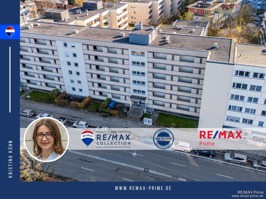 Zur Kapitalanlage oder Eigennutzung: 1-Zimmer-Wohnung mit Balkon zum Innenhof in München-Pasing