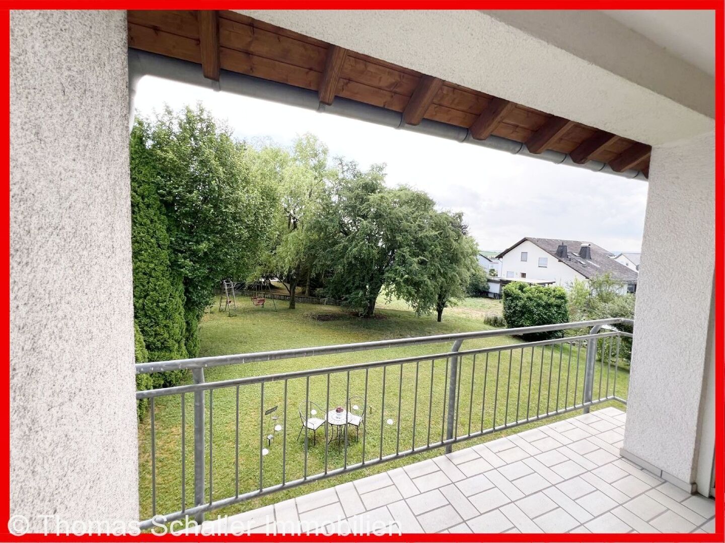 Schöne 3-Zimmer-Wohnung mit großem Balkon und Gartenblick in Niederbrechen