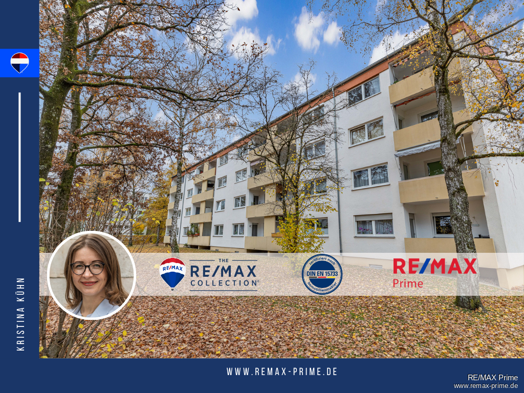 Wohnen mit Charme – 3-Zimmer-Wohnung mit Südbalkon in Ottobrunn