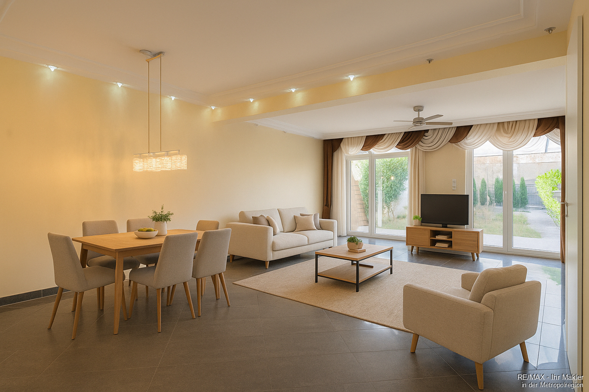 Familienidyll im Tillypark – modernes Reihenmittelhaus mit Garten und Charme