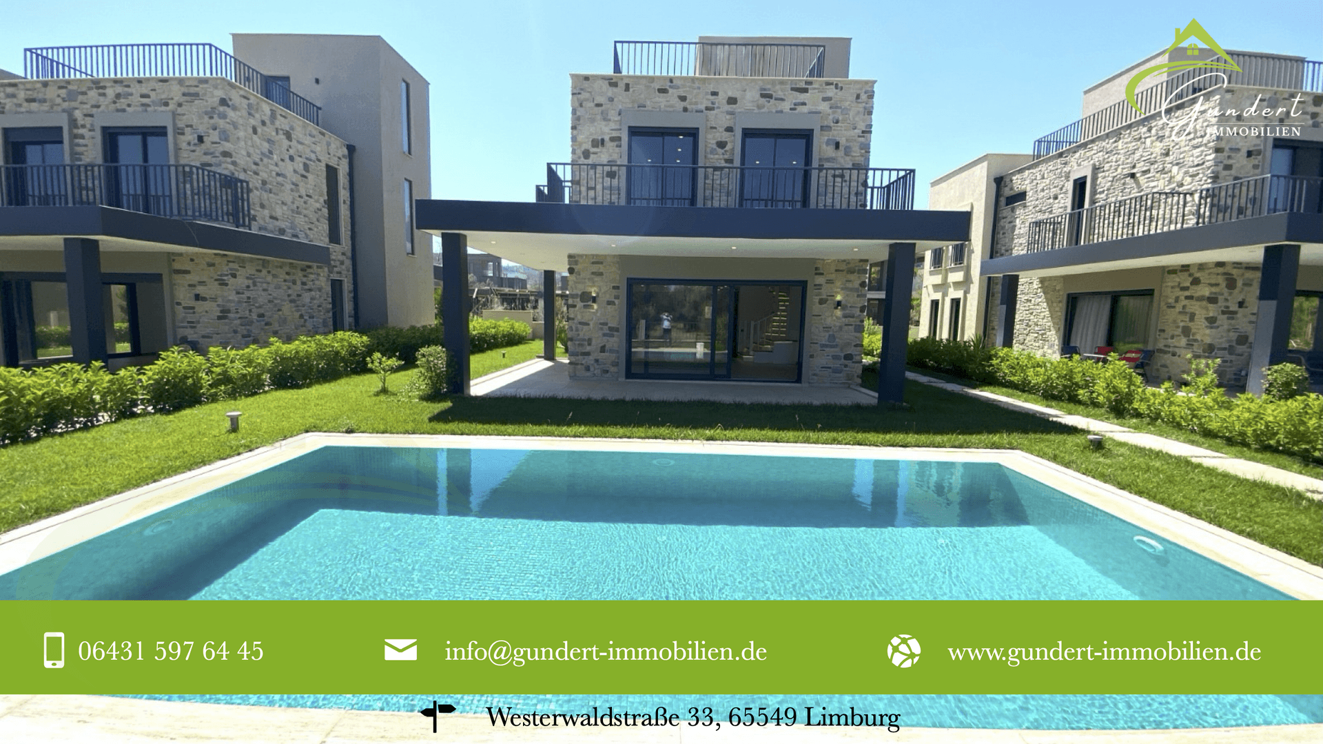 Ein Traum an der türkischen Ägäis mit Pool und Garten