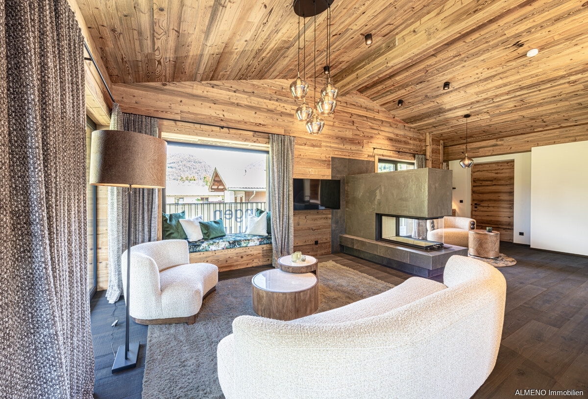 Grand Horizon Kitz – Ihre exklusive Penthouse-Maisonette mit atemberaubendem Blick über die Kitzbüheler Bergwelt.