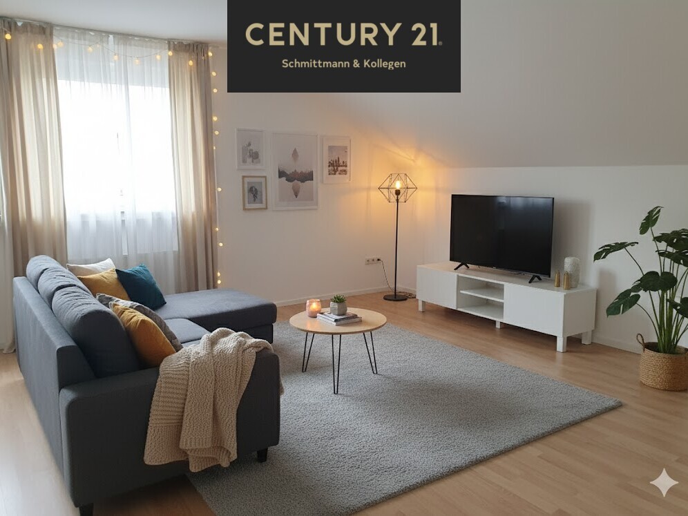 *Renovierungsobjekt* - Kapitalanlage mit Potenzial: Dachgeschosswohnung in begehrter Wohngegend