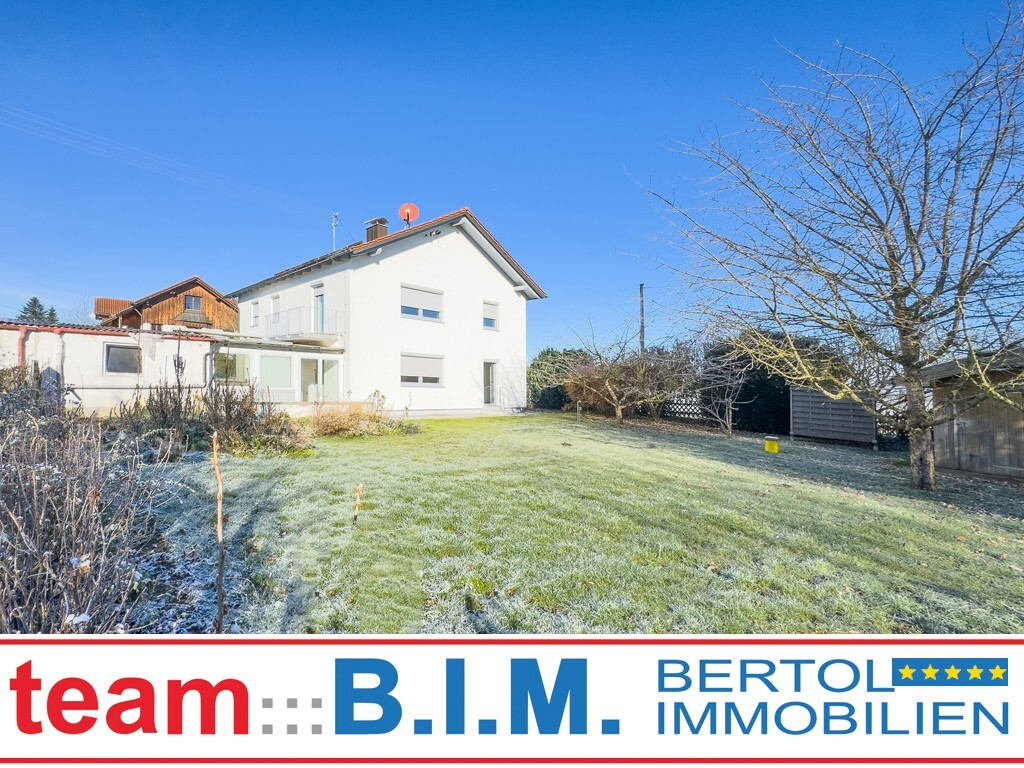 Sonnige Ortsrandlage | Fernblick | Flexible Aufteilung: eine oder zwei Wohneinheiten.
