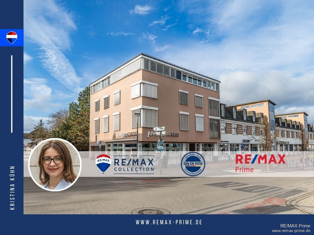 Wohnen im Herzen Germerings – helle 3-Zimmer-Wohnung mit Balkon zum Innenhof