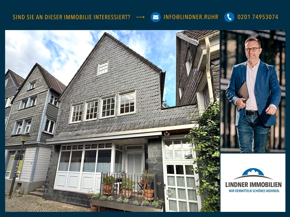 Seltene Gelegenheit: Historisches 2-Familien-Haus in der Kettwiger Altstadt!
