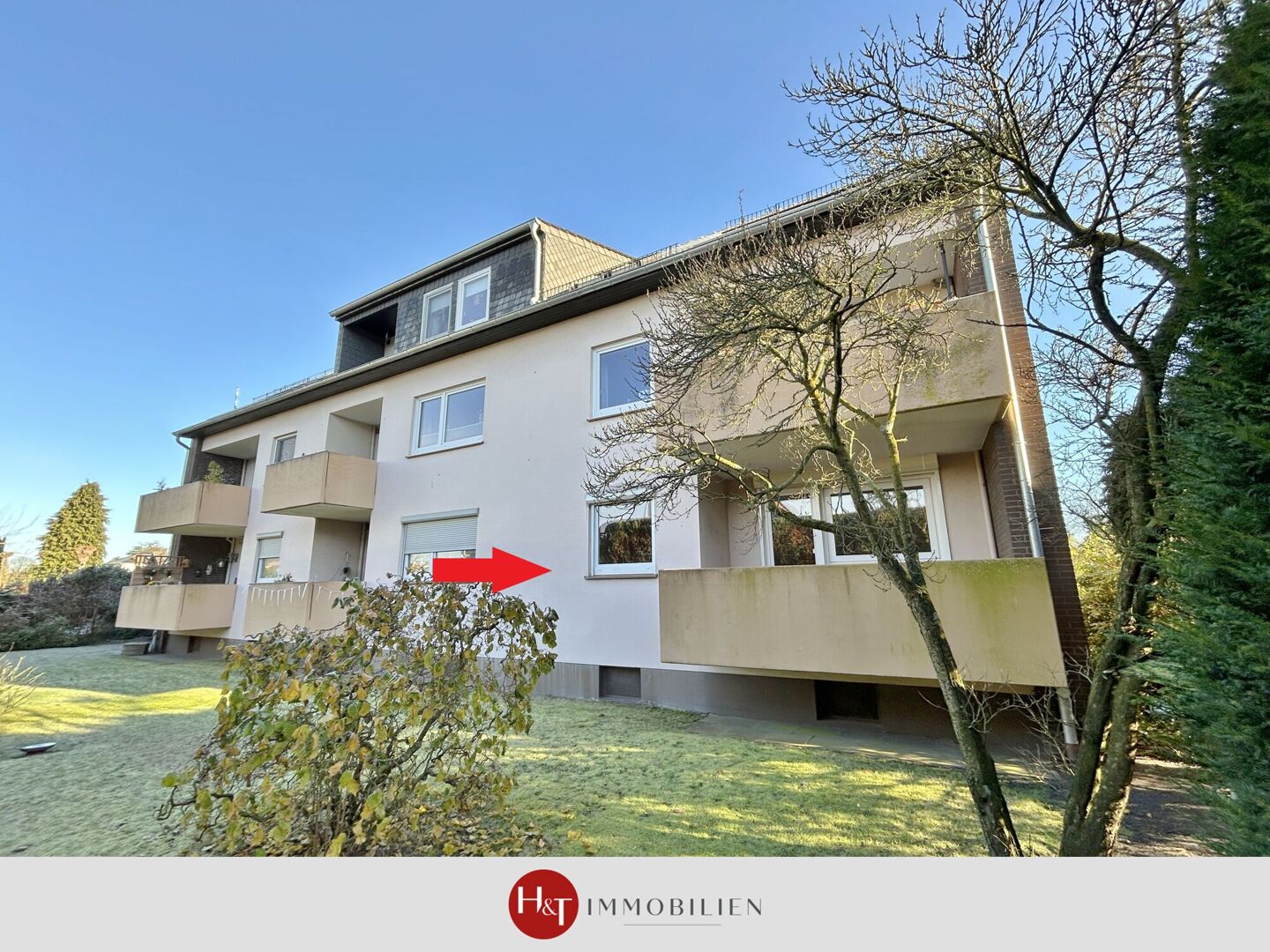 Ideal für jung und alt – großzügige Hochparterre in Brinkum!