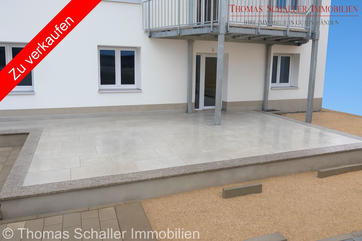 Erstbezug: Whg 2 - 3 ZW im EG mit Terrasse, kl, Garten und 2 Stellplätzen