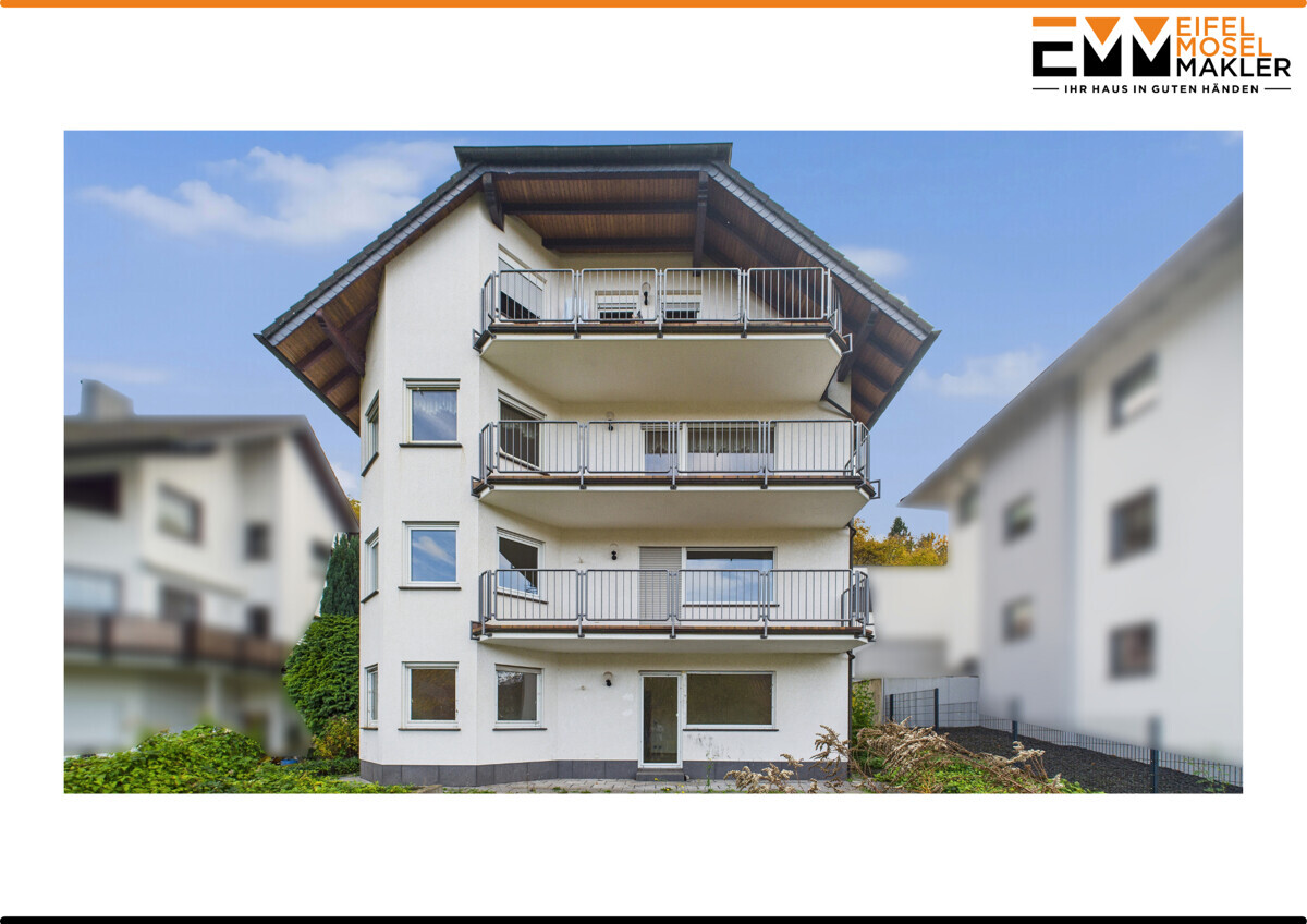 Mehrfamilienhaus mit Moselblick in top Lage