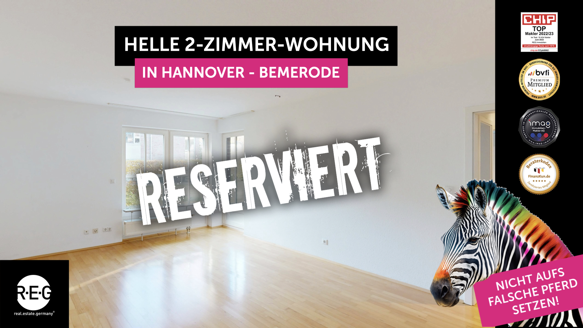 ***reserviert*** Sonnige Erdgeschosswohnung mit Terrasse in Hannover Bemerode.