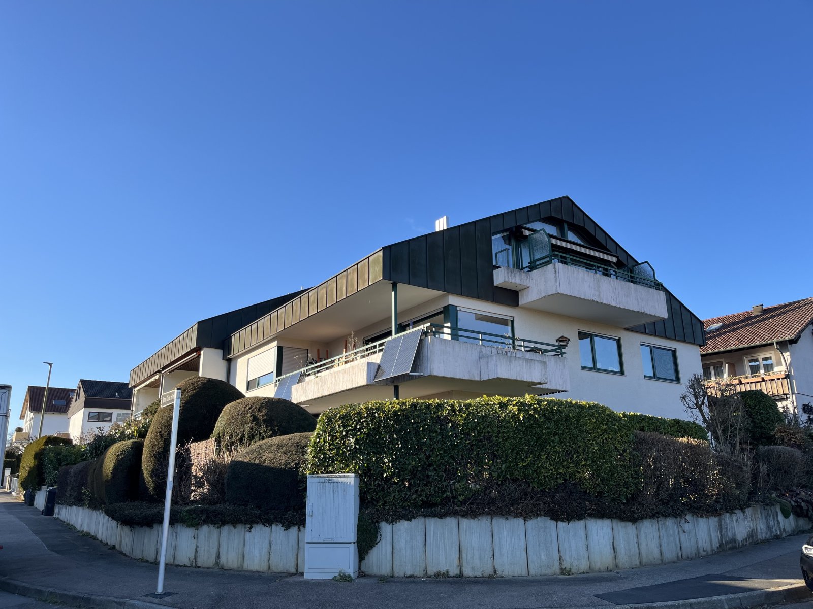  Feldrandlage von Kornwestheim: 2,5 ZW mit Weitblick 