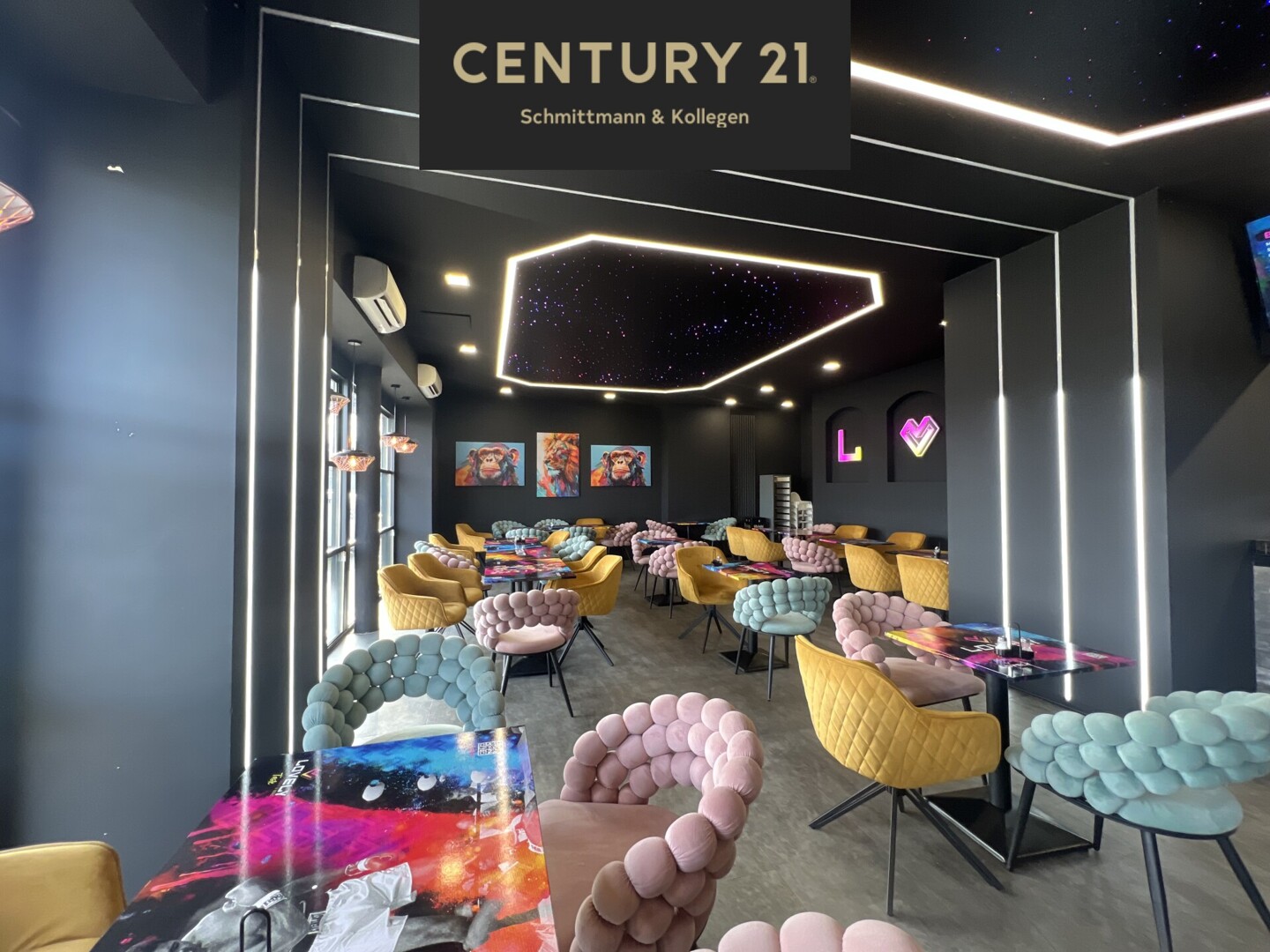 Sofort Loslegen, Design trifft Gastronomie