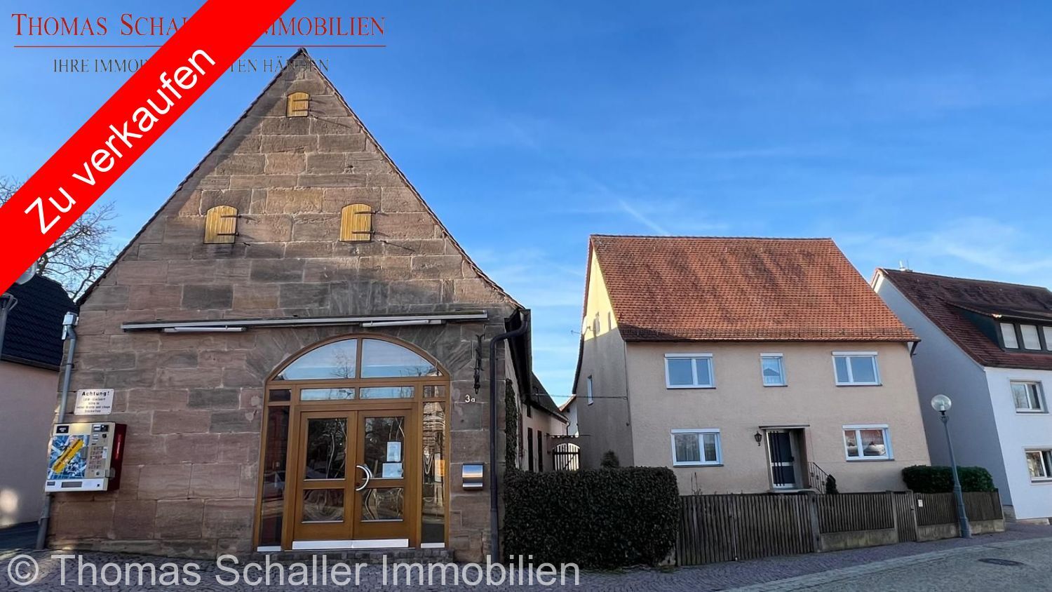 Historisches Anwesen mit Wohn-, Gewerbe- & Entwicklungspotenzial direkt am Marktplatz von Cadolzburg