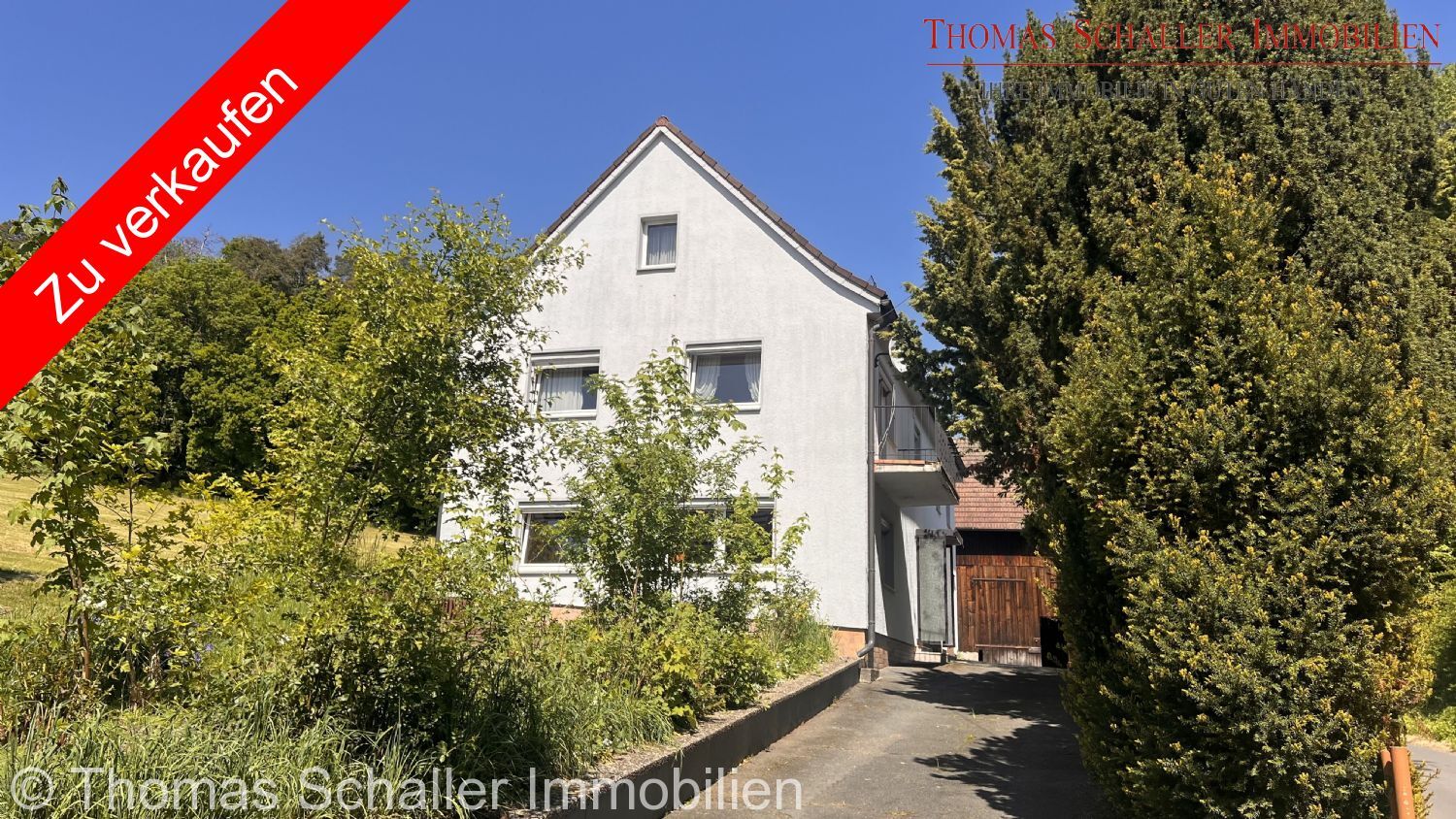 Zweifamilienhaus mit Scheune, großem Grundstück und viel Potenzial - Idyllisch wohnen bei Bayreuth