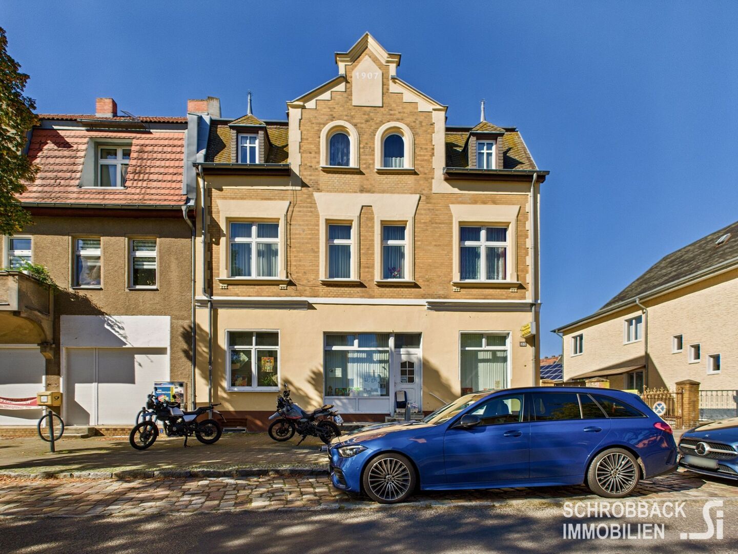 Zentrum Grünheide, historischer Altbau: 4 Zi. mit Ofenheizung – 18 Monate befristet