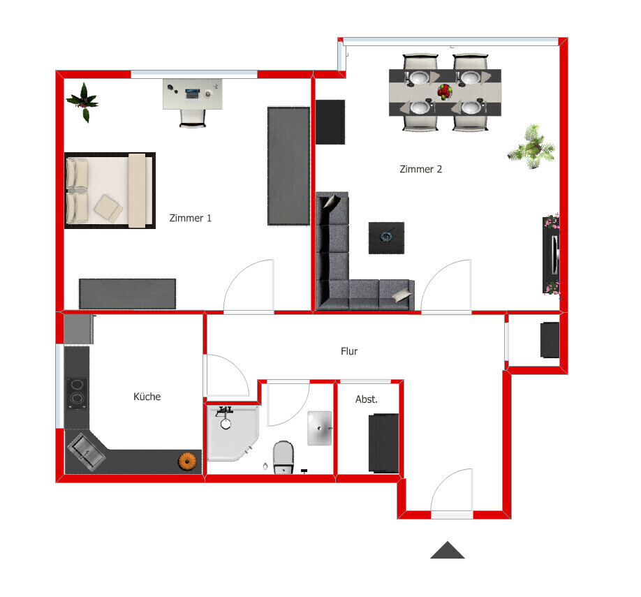 Neues Zuhause oder Kapitalanlage: 2-Zimmer-Wohnung