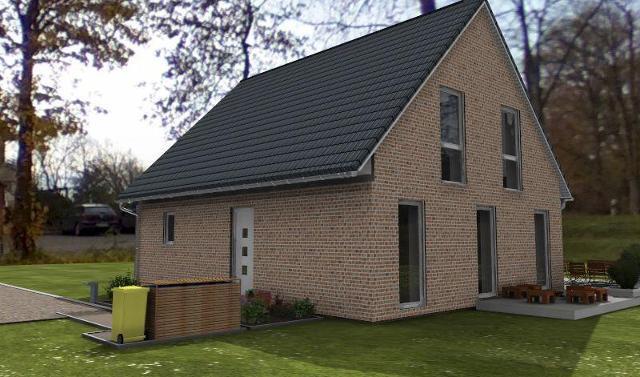 Neubau: Einfamilienhaus (Massivhaus als Klinkerbau) in Schiffdorf-Geestenseth inkl. 13,35 kWp PV