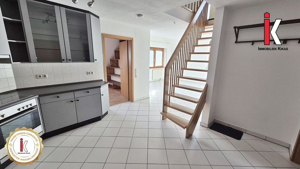 Raumwunder auf zwei Etagen!
3-Zi.Maisonettewohnung in Schafhausen