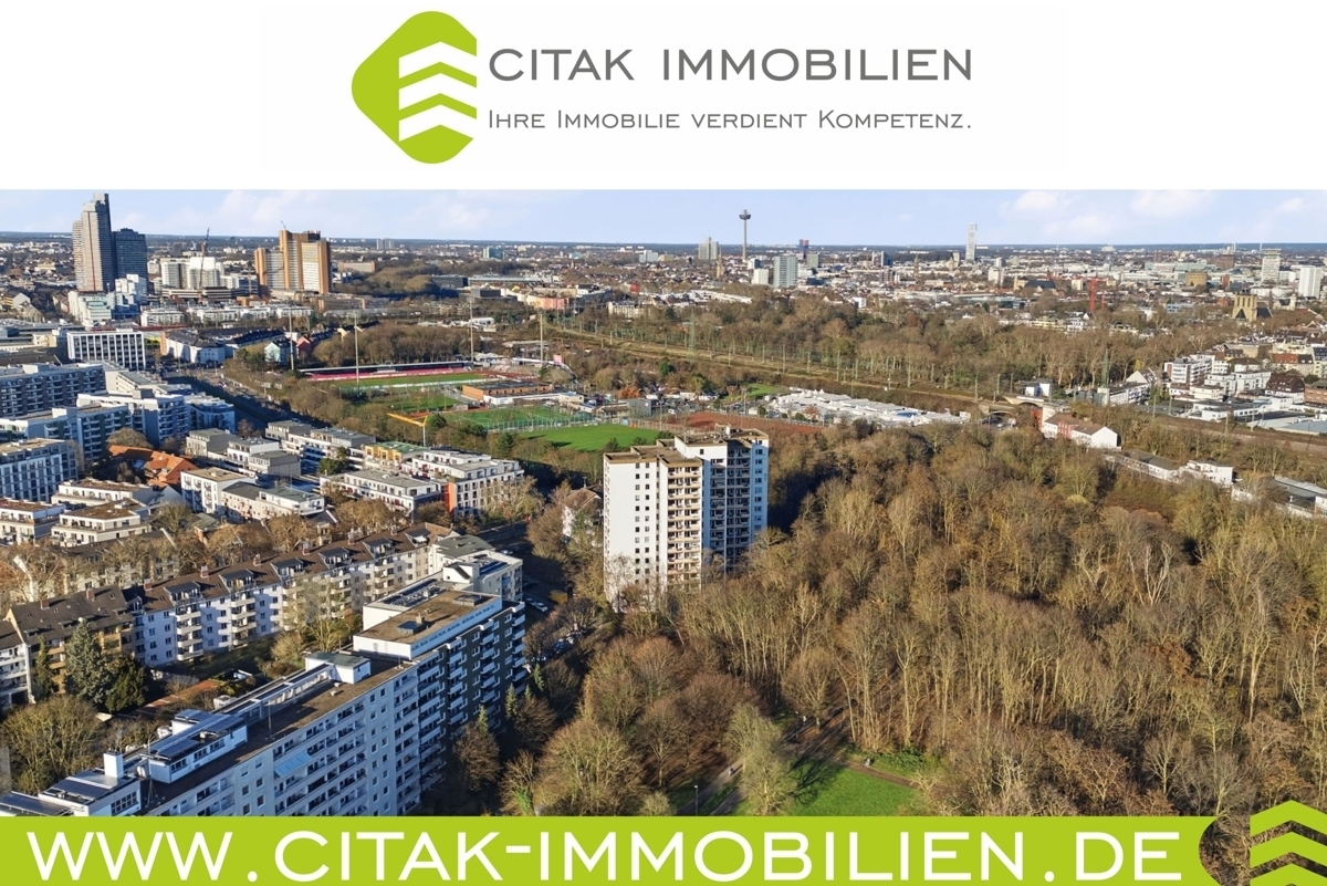3-Zimmer-Eigentumswohnung mit zwei Loggien und TG in Köln-Zollstock