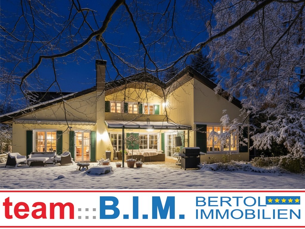 Prächtige Landhausvilla im Wald | Herrschaftliches Erdgeschoss | Einliegerwohnung