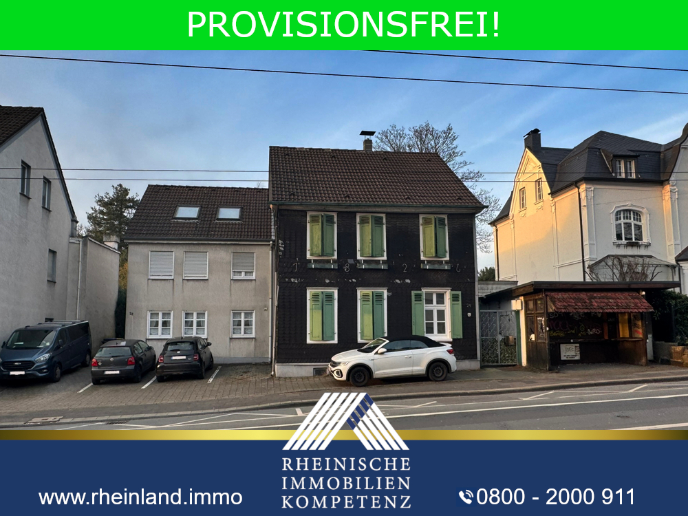 PROVISIONSFREIES IMMOBILIEN-ENSEMBLE:
MEHRFAMILIENHAUS, EINFAMILIENHAUS & GEWERBE in OHLIGS!