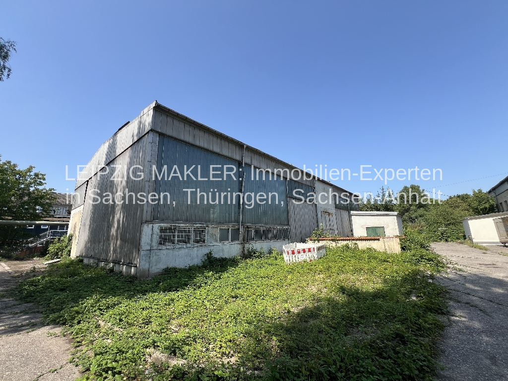 ZU VERMIETEN: Lagerhalle 350 m² (Kalthalle) in Leipziger Süden im OT Dölitz-Dösen