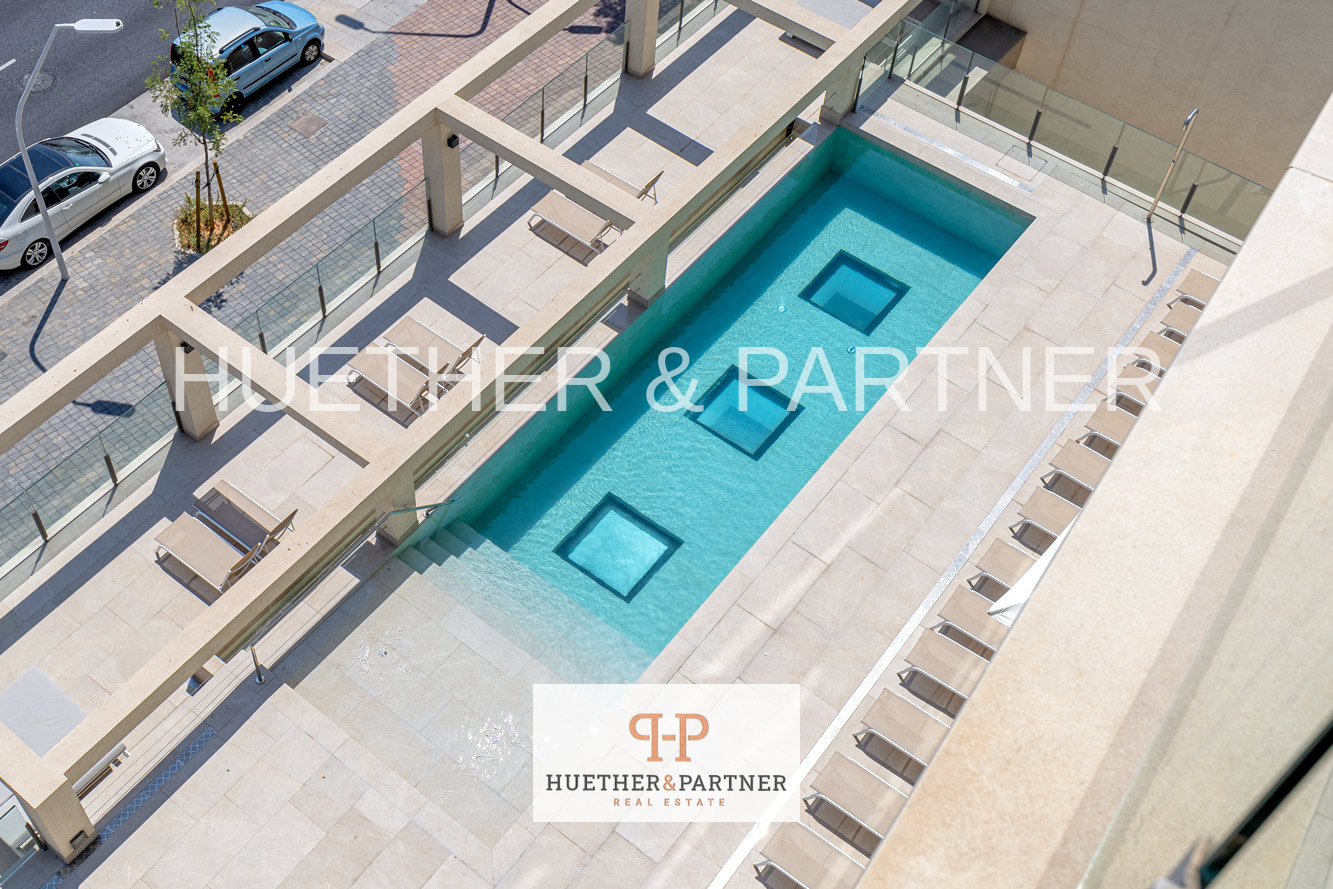 Exklusives Neubauapartment mit Meer- und Hafenblick am Paseo Marítimo