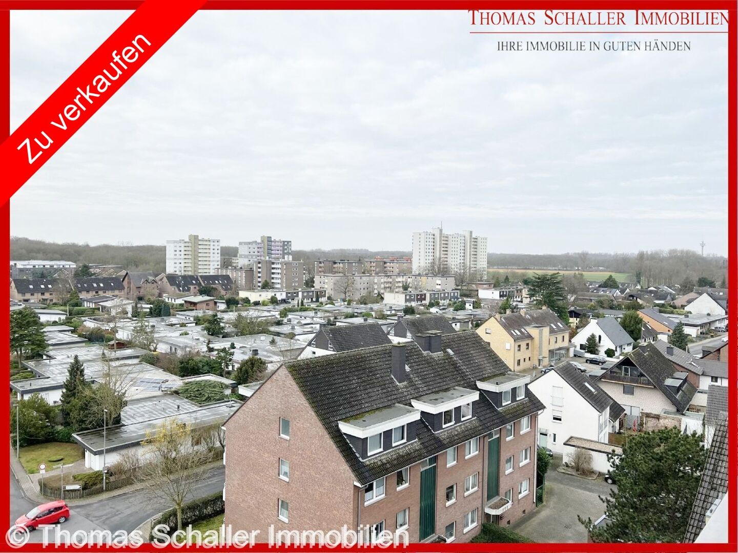 Attraktive 3-Zimmer-Wohnung mit Loggia und Fernblick – Penthouselike im 7. Obergeschoss
