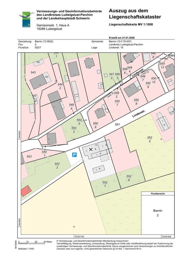 Bauträgerfreies Grundstück in traumhafter Naturlage – Wohnen im idyllischen Lindendorf Barnin