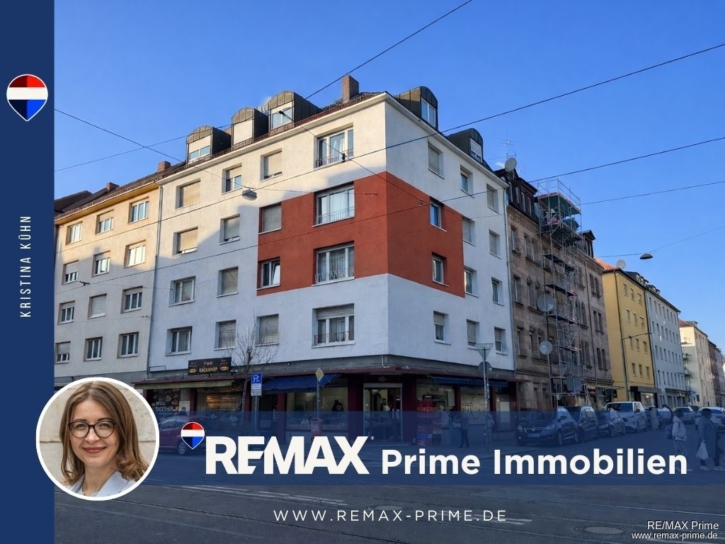 Renditestarkes Wohn- und Geschäftshaus in Nürnberg – 4 % Bruttorendite. Jetzt anfragen!