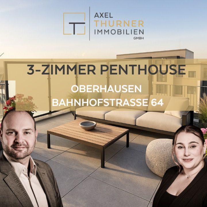 Elegantes 3-Zimmer Penthouse in Oberhausen