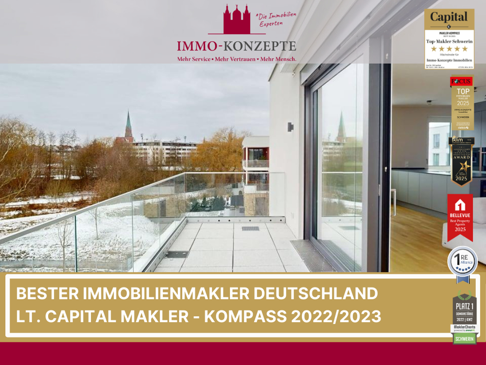 Ein Penthouse, das Träume wahr werden lässt – Exklusiver Neubau mit Schloss- u. Seeblick