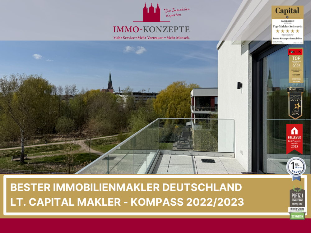 Ein Penthouse, das Träume wahr werden lässt – Exklusiver Neubau mit Schloss- u. Seeblick