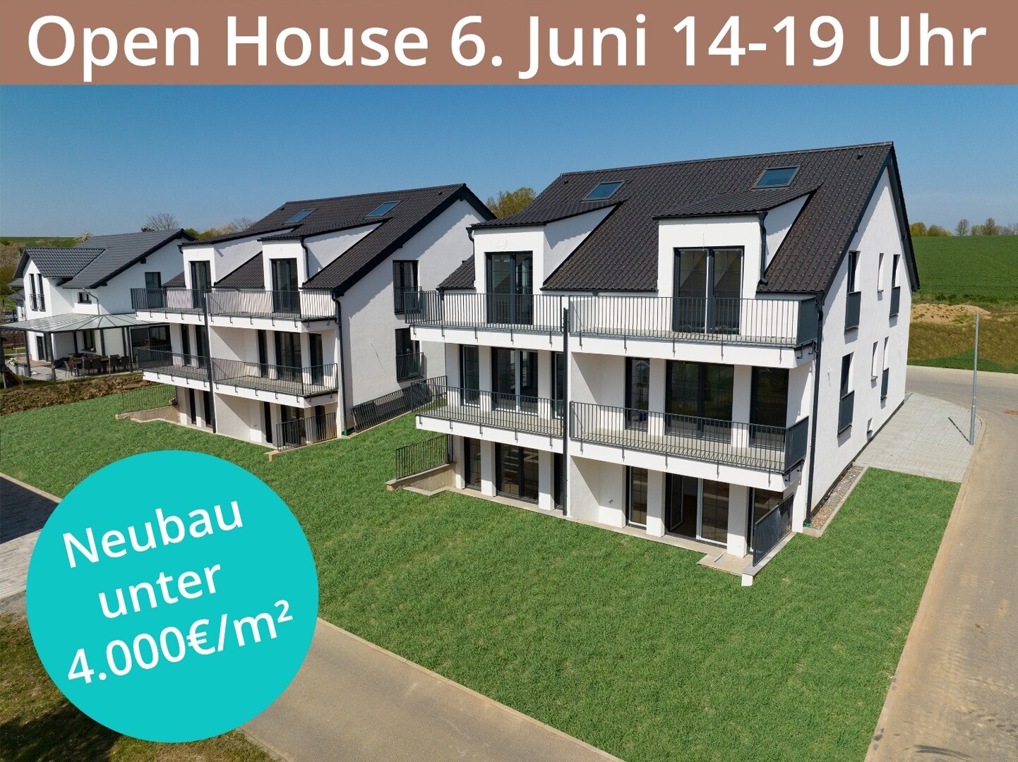 Limes Quartett
Residenzen
Familienfreundlich wohnen - mit extra viel Platz zum Leben und Arbeiten.