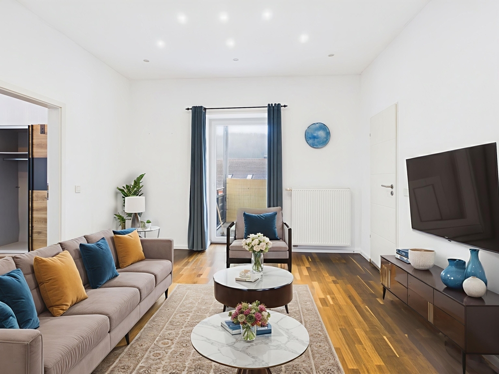 Gepflegte 3-ZKB-Wohnung in ruhiger Lage