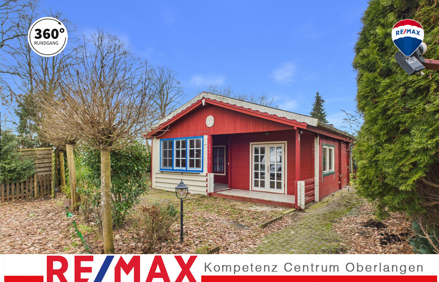 Holz-Wochenendhaus im Marinapark Walchum