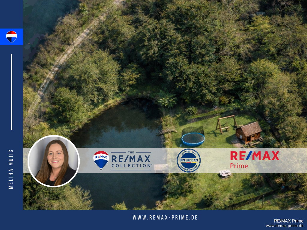 Heimat gesucht? Paradies gefunden: Freizeitgrundstück mit Weiher im Norden von München