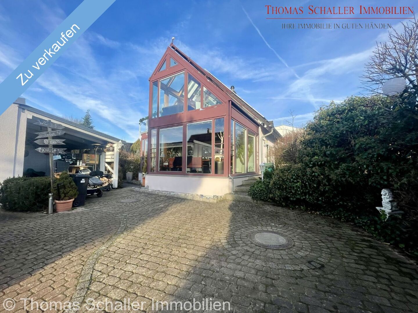 TRAUMHAUS GESUCHT ? Zukunftsorientiertes Einfamilienhaus-Wintergarten-Doppelgarage-EBK