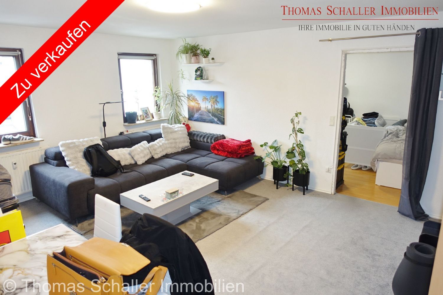 Gut vermietet ! 2-Zimmer-Wohnung mit 47 m² in Nürnberg, Glockenhof